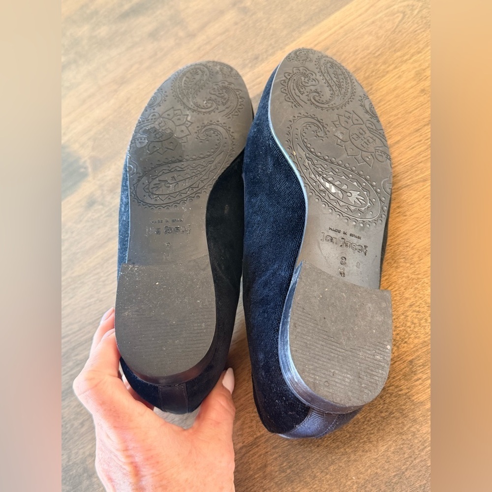 Jon Josef black velvet loafers - Picture 6 of 7